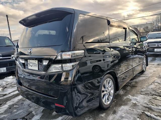 ヴェルファイア 2.4Z プラチナセレクションII 4WD 本州仕入れ 両側パワースライドドア パワーバックドア 純正アルミ SDナビ バックモニター タイミングチェーン(8枚目)