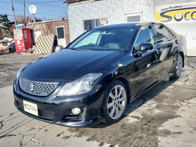 クラウン 2.5アスリートi-Four スペシャルED 4WD 本州仕入れ 純正マルチ バックモニター タイミングチェーン プッシュスタート ドライブレコーダー(3枚目)