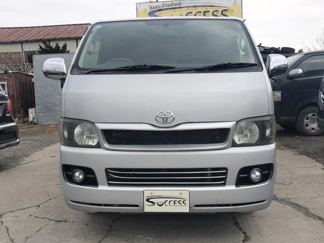 ハイエースバン ロングスーパーＧＬ　４ＷＤ　本州仕入れ　タイミングベルト交換済み　シートカバー　純正ＨＤＤナビ　バックカメラ（2枚目）