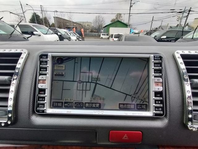 ハイエースバン ロングスーパーＧＬ　４ＷＤ　本州仕入れ　タイミングベルト交換済み　シートカバー　純正ＨＤＤナビ　バックカメラ（73枚目）