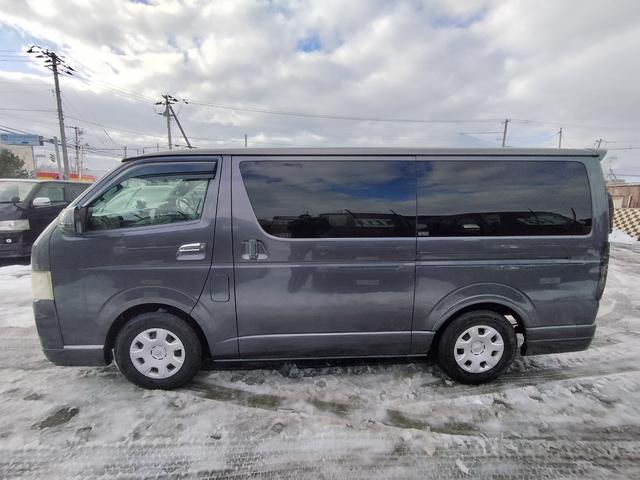 ハイエースバン ロングスーパーGL 4WD 本州仕入れ 新品シートカバー 社外SDナビ フルセグ バックカメラ フリップダウンモニター(6枚目)