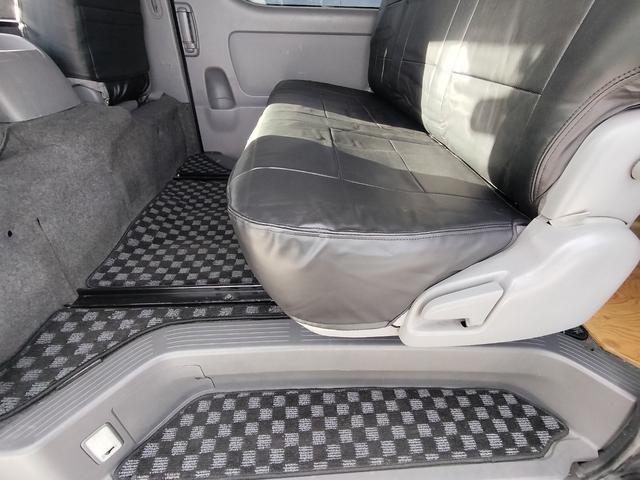 ハイエースバン ロングスーパーGL 4WD 本州仕入れ 新品シートカバー 社外SDナビ フルセグ バックカメラ フリップダウンモニター(38枚目)