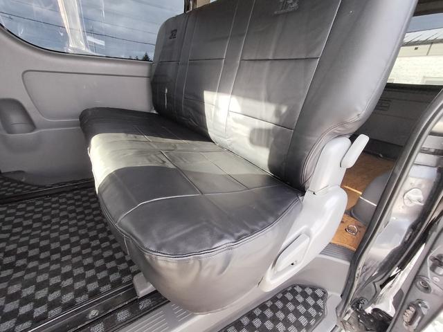 ハイエースバン ロングスーパーGL 4WD 本州仕入れ 新品シートカバー 社外SDナビ フルセグ バックカメラ フリップダウンモニター(39枚目)