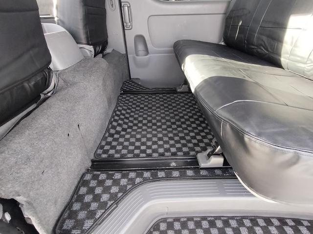 ハイエースバン ロングスーパーGL 4WD 本州仕入れ 新品シートカバー 社外SDナビ フルセグ バックカメラ フリップダウンモニター(40枚目)