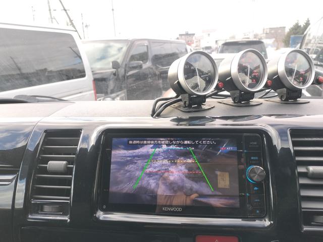 ハイエースバン ロングスーパーGL 4WD 本州仕入れ 新品シートカバー 社外SDナビ フルセグ バックカメラ フリップダウンモニター(44枚目)