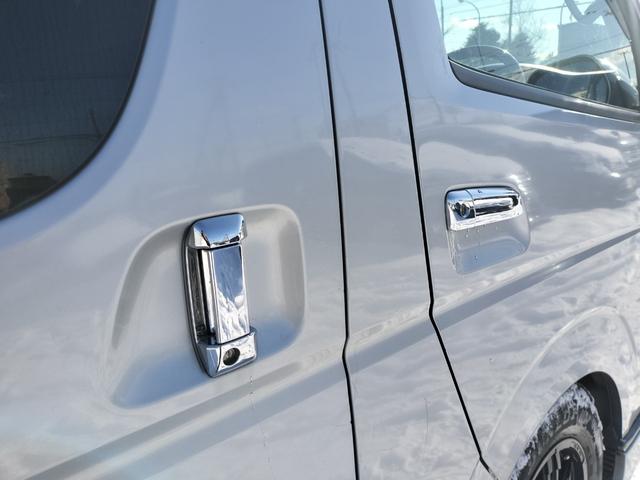 ハイエースバン ロングスーパーGL 4WD 本州仕入れ 社外アルミ 純正SDナビ 新品シートカバー LEDテール 社外ヘッドライト(13枚目)