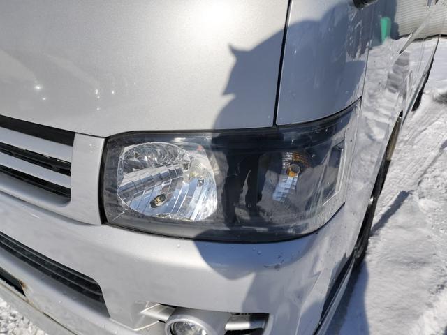 ハイエースバン ロングスーパーGL 4WD 本州仕入れ 社外アルミ 純正SDナビ 新品シートカバー LEDテール 社外ヘッドライト(16枚目)