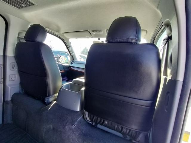 ハイエースバン ロングスーパーGL 4WD 本州仕入れ 社外アルミ 純正SDナビ 新品シートカバー LEDテール 社外ヘッドライト(29枚目)