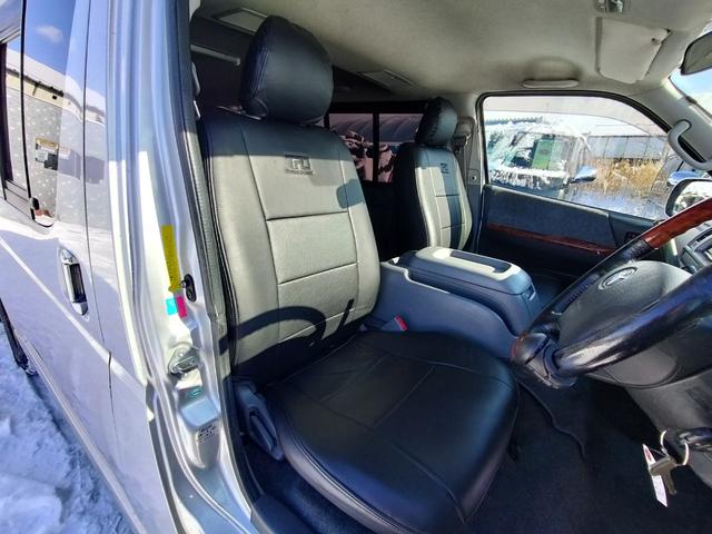 ハイエースバン ロングスーパーGL 4WD 本州仕入れ 社外アルミ 純正SDナビ 新品シートカバー LEDテール 社外ヘッドライト(33枚目)