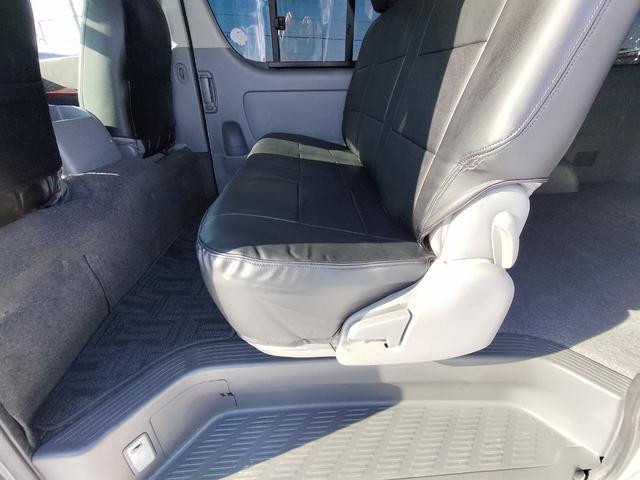 ハイエースバン ロングスーパーGL 4WD 本州仕入れ 社外アルミ 純正SDナビ 新品シートカバー LEDテール 社外ヘッドライト(40枚目)