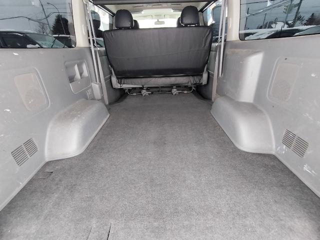 ハイエースバン ロングスーパーGL 4WD 本州仕入れ シートカバー Fスポイラー 社外HDDナビ タイミングベルト交換済み LEDテール(18枚目)