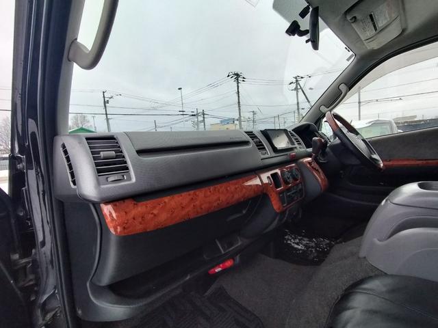 ハイエースバン ロングスーパーGL 4WD 本州仕入れ シートカバー Fスポイラー 社外HDDナビ タイミングベルト交換済み LEDテール(36枚目)