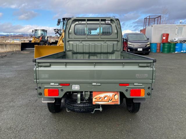 キャリイトラック KCエアコン・パワステ農繁仕様 4WD 届出済未使用車 4AT LEDヘッドランプ 衝突被害軽減システム 強化リアサスペンション クリアランスソナー レーンアシスト アイドリングストップ ESC パワーウィンドウ(14枚目)