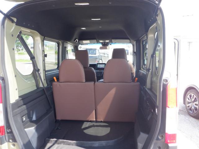 Ｎ－ＶＡＮ＋スタイル 　ホンダセンシング　４ＷＤ　インチアップ　マットタイヤ　ＡＭＥ１４インチアルミ　ＬＥＤヘッドライト　ＬＥＤフォグ　オートハイビーム　純正ナビＴＶバックカメラ　ＥＴＣ　コーナーセンサー　シートカバー（16枚目）