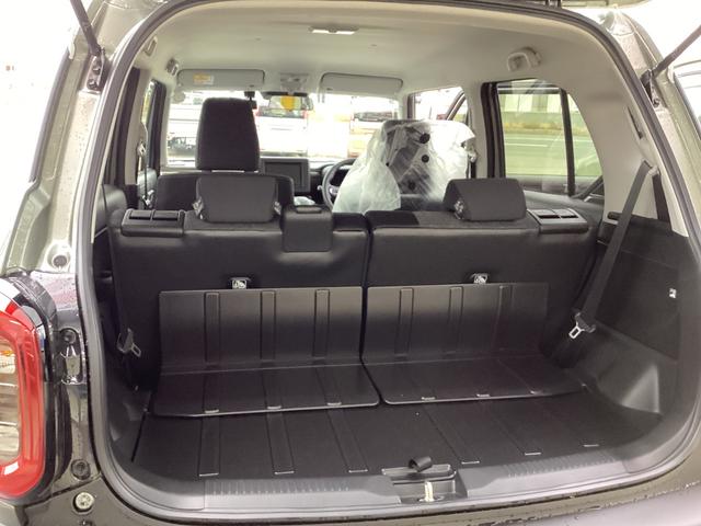 荷物スペースも広々！