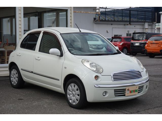 マーチ ラフィート　４ＷＤ４ＷＤ　純正オーディオ　夏冬タイヤ有り　エンジンスターター　ドアバイザー（7枚目）