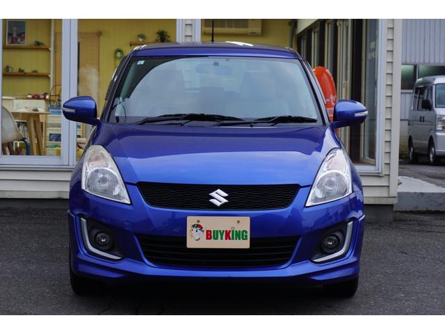 スイフト XL-DJE 4WD フォグランプ 電動格納ミラー 寒冷地仕様 シートヒーター 革巻きステアリング スマートキー ドアバイザー エアロ リヤスポイラー 夏タイヤ社外アルミ 冬タイヤ社外アルミ付き(6枚目)