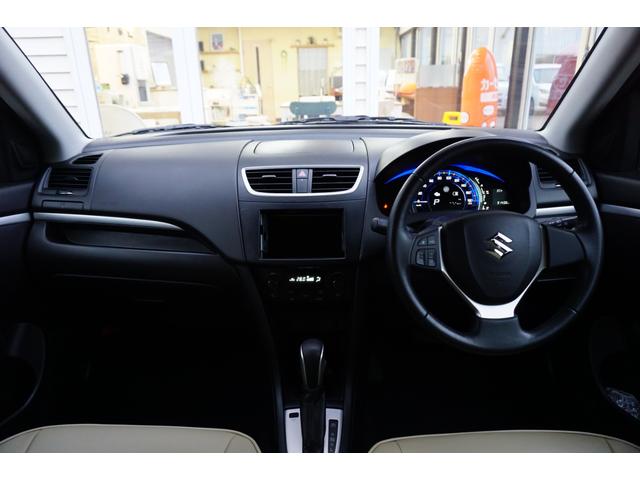 スイフト XL-DJE 4WD フォグランプ 電動格納ミラー 寒冷地仕様 シートヒーター 革巻きステアリング スマートキー ドアバイザー エアロ リヤスポイラー 夏タイヤ社外アルミ 冬タイヤ社外アルミ付き(16枚目)