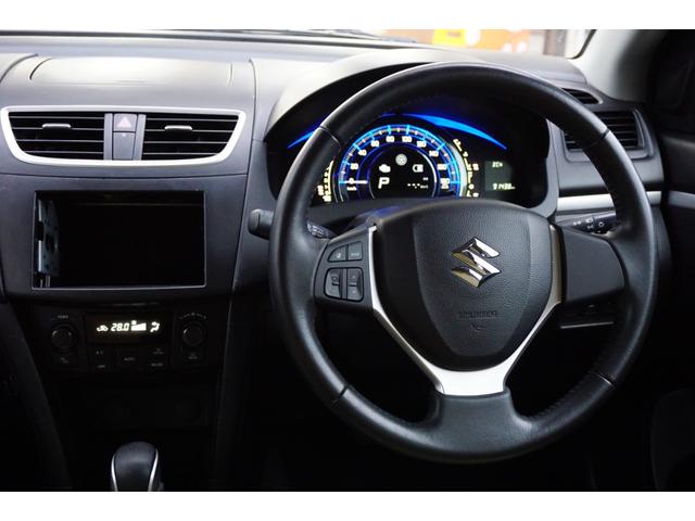 スイフト XL-DJE 4WD フォグランプ 電動格納ミラー 寒冷地仕様 シートヒーター 革巻きステアリング スマートキー ドアバイザー エアロ リヤスポイラー 夏タイヤ社外アルミ 冬タイヤ社外アルミ付き(17枚目)