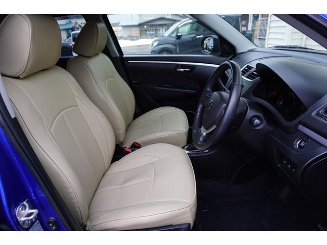 スイフト XL-DJE 4WD フォグランプ 電動格納ミラー 寒冷地仕様 シートヒーター 革巻きステアリング スマートキー ドアバイザー エアロ リヤスポイラー 夏タイヤ社外アルミ 冬タイヤ社外アルミ付き(21枚目)