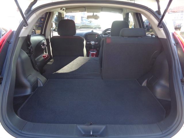 ジューク １６ＧＴ　ＦＯＵＲ　４ＷＤ　純正メモリーナビＴＶ　バックカメラ　Ｂｌｕｅｔｏｏｔｈ接続　純正エンジンスターター　切替式４ＷＤ　駐車監視モード付前後ドライブレコーダー　キセノンライト　電動格納式ミラー　横滑り防止機能（20枚目）