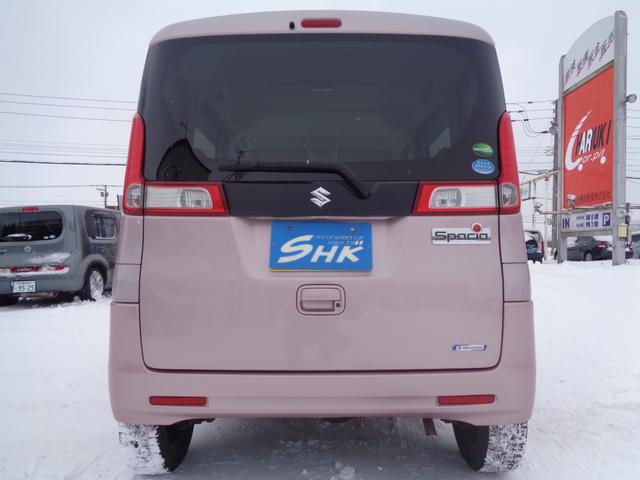 スペーシア G 4WD 夏タイヤ積込 両側スライドドア エンジンスターター アイドリングストップ フロント席シートヒーター ドアミラーヒーター USB接続 盗難警報装置 Xリミテッド専用グリル フロントスポイラー(33枚目)