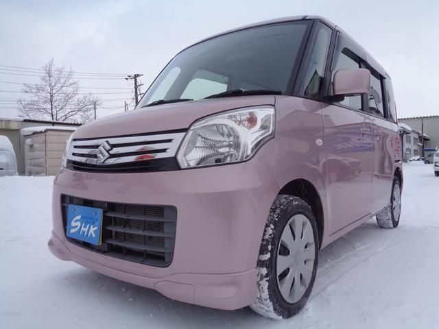 スペーシア G 4WD 夏タイヤ積込 両側スライドドア エンジンスターター アイドリングストップ フロント席シートヒーター ドアミラーヒーター USB接続 盗難警報装置 Xリミテッド専用グリル フロントスポイラー(34枚目)