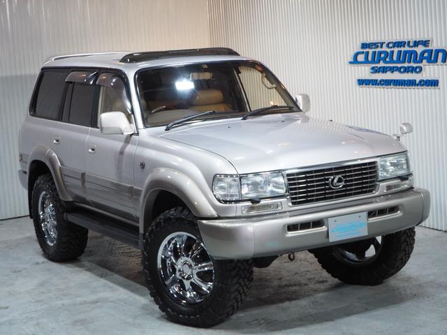 ランドクルーザー８０ ＶＸリミテッド　Ｌパッケージ　４ＷＤ　５００台限定車　リフトＵＰ　ガナドールマフラー　２０ＡＷ　ＭＴタイヤ　リアスポイラー　社外テール　本革シート　メモリーナビ　地デジＴＶ　Ｂｌｕｅｔｏｏｔｈ　バックモニター　ＥＴＣ（25枚目）