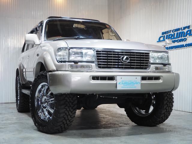 ランドクルーザー８０ ＶＸリミテッド　Ｌパッケージ　４ＷＤ　５００台限定車　リフトＵＰ　ガナドールマフラー　２０ＡＷ　ＭＴタイヤ　リアスポイラー　社外テール　本革シート　メモリーナビ　地デジＴＶ　Ｂｌｕｅｔｏｏｔｈ　バックモニター　ＥＴＣ（67枚目）