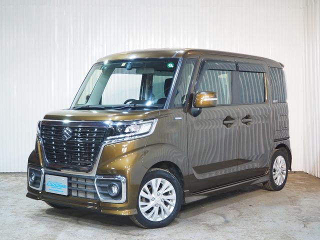 スペーシアカスタム ハイブリッドＧＳ　４ＷＤ　メモリーナビ　地デジＴＶ　Ｂｌｕｅｔｏｏｔｈ　バックモニター　左側パワースライドドア　横滑り防止装置　運転席・助手席シートヒーター　スマートキー　プッシュスタート　１年間保証・走行距離無制限（11枚目）