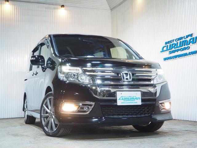 ステップワゴンスパーダ Ｚ　クールスピリット　４ＷＤ　純正９型インターナビ　地デジＴＶ　バックモニター　ビルトインＥＴＣ　両側パワースライドドア　クルーズコントロール　パドルシフト　スマートキー　エンジンスターター　１年間保証・走行距離無制限（5枚目）