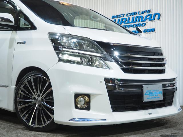 ヴェルファイアハイブリッド ZR 4WD モデリスタエアロ 20AW 社外足廻り メモリーナビ 地デジTV Bluetooth ETC バックモニター 後席フリップダウンモニター 両側パワースライドドア 1年間保証・走行距離無制限(2枚目)