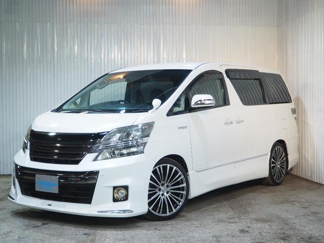 ヴェルファイアハイブリッド ZR 4WD モデリスタエアロ 20AW 社外足廻り メモリーナビ 地デジTV Bluetooth ETC バックモニター 後席フリップダウンモニター 両側パワースライドドア 1年間保証・走行距離無制限(7枚目)