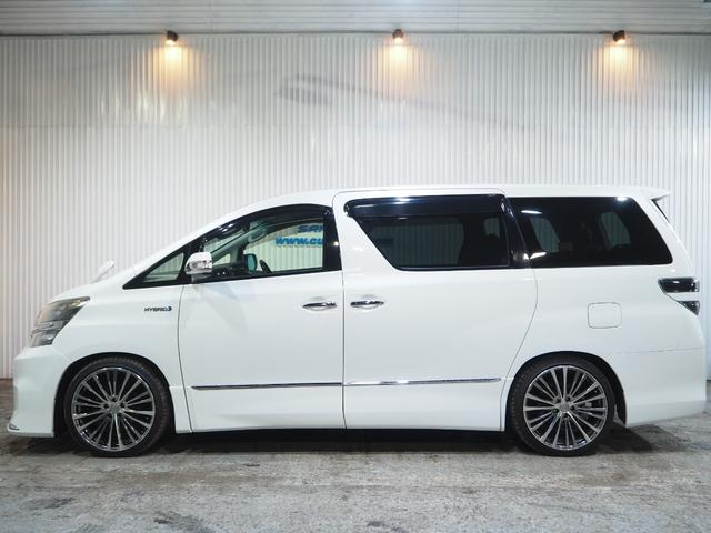 ヴェルファイアハイブリッド ZR 4WD モデリスタエアロ 20AW 社外足廻り メモリーナビ 地デジTV Bluetooth ETC バックモニター 後席フリップダウンモニター 両側パワースライドドア 1年間保証・走行距離無制限(10枚目)