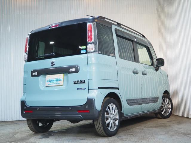 スペーシアギア ハイブリッドＸＺ　ターボ　４ＷＤ　メモリーナビ　地デジＴＶ　Ｂｌｕｅｔｏｏｔｈ　両側パワースライドドア　クルーズコントロール　パドルシフト　アイドリングストップ　シートヒーター　ルーフレール　ＡＷ　１年間保証・走行距離無制限（18枚目）