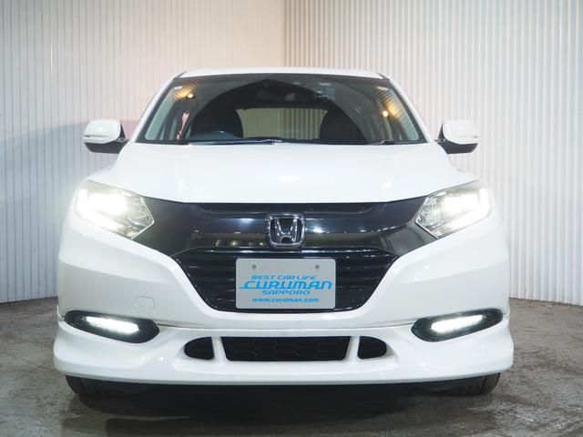 ヴェゼル ハイブリッドＺ・ホンダセンシング　４ＷＤ　エアロ　１８ＡＷ　ハーフレザーシート　メモリーナビ　地デジ　Ｂｌｕｅｔｏｏｔｈ　バックモニター　ＥＴＣ　ドライブレコーダー　エンジンスターター　ワイパーデアイサー　１年間保証・走行距離無制限（7枚目）