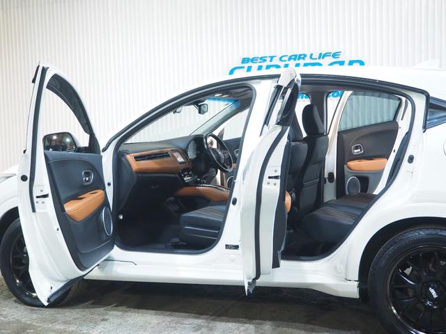 ヴェゼル ハイブリッドＺ・ホンダセンシング　４ＷＤ　エアロ　１８ＡＷ　ハーフレザーシート　メモリーナビ　地デジ　Ｂｌｕｅｔｏｏｔｈ　バックモニター　ＥＴＣ　ドライブレコーダー　エンジンスターター　ワイパーデアイサー　１年間保証・走行距離無制限（12枚目）