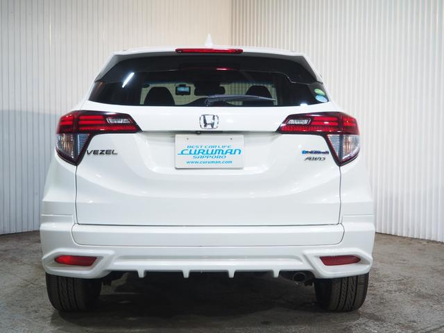 ヴェゼル ハイブリッドＺ・ホンダセンシング　４ＷＤ　エアロ　１８ＡＷ　ハーフレザーシート　メモリーナビ　地デジ　Ｂｌｕｅｔｏｏｔｈ　バックモニター　ＥＴＣ　ドライブレコーダー　エンジンスターター　ワイパーデアイサー　１年間保証・走行距離無制限（18枚目）
