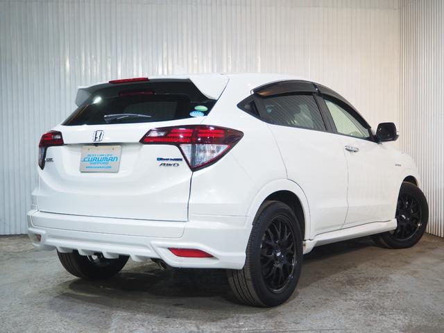 ヴェゼル ハイブリッドＺ・ホンダセンシング　４ＷＤ　エアロ　１８ＡＷ　ハーフレザーシート　メモリーナビ　地デジ　Ｂｌｕｅｔｏｏｔｈ　バックモニター　ＥＴＣ　ドライブレコーダー　エンジンスターター　ワイパーデアイサー　１年間保証・走行距離無制限（19枚目）