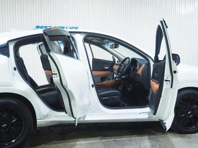 ヴェゼル ハイブリッドＺ・ホンダセンシング　４ＷＤ　エアロ　１８ＡＷ　ハーフレザーシート　メモリーナビ　地デジ　Ｂｌｕｅｔｏｏｔｈ　バックモニター　ＥＴＣ　ドライブレコーダー　エンジンスターター　ワイパーデアイサー　１年間保証・走行距離無制限（21枚目）