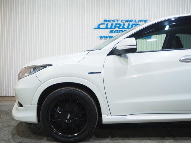 ヴェゼル ハイブリッドＺ・ホンダセンシング　４ＷＤ　エアロ　１８ＡＷ　ハーフレザーシート　メモリーナビ　地デジ　Ｂｌｕｅｔｏｏｔｈ　バックモニター　ＥＴＣ　ドライブレコーダー　エンジンスターター　ワイパーデアイサー　１年間保証・走行距離無制限（77枚目）