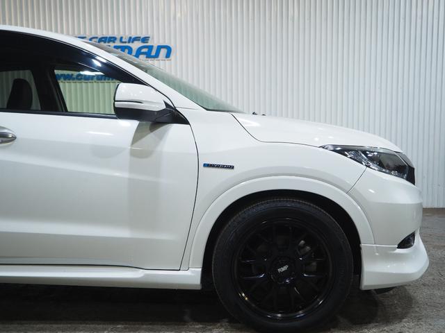 ヴェゼル ハイブリッドＺ・ホンダセンシング　４ＷＤ　エアロ　１８ＡＷ　ハーフレザーシート　メモリーナビ　地デジ　Ｂｌｕｅｔｏｏｔｈ　バックモニター　ＥＴＣ　ドライブレコーダー　エンジンスターター　ワイパーデアイサー　１年間保証・走行距離無制限（80枚目）