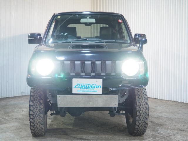ジムニー クロスアドベンチャーＸＣ　４ＷＤ　リフトアップ　５速マニュアル　社外マフラー　フロント・リア社外バンパー　社外テール　ＨＩＤヘッドライト　スキッドプレート　ブースト計（6枚目）