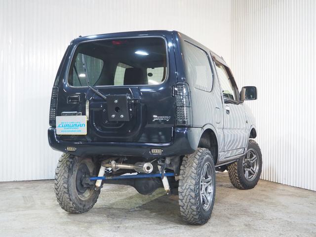 ジムニー クロスアドベンチャーＸＣ　４ＷＤ　リフトアップ　５速マニュアル　社外マフラー　フロント・リア社外バンパー　社外テール　ＨＩＤヘッドライト　スキッドプレート　ブースト計（60枚目）