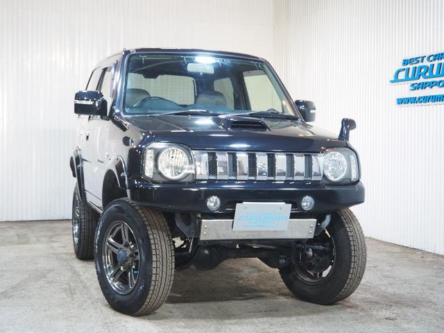 ジムニー ランドベンチャー　４ＷＤ　リフトアップ　５速マニュアル　社外マフラー　フロント・リア社外バンパー　オーバーフェンダー　スキッドプレート　ＨＩＤヘッドライト　フォグランプ　社外テール（54枚目）