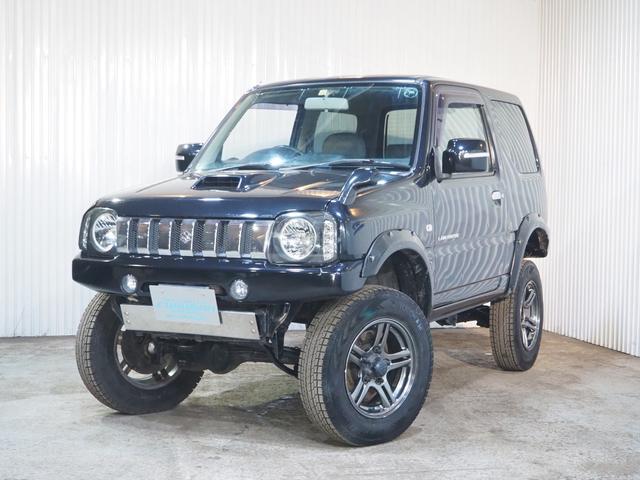 ジムニー ランドベンチャー　４ＷＤ　リフトアップ　５速マニュアル　社外マフラー　フロント・リア社外バンパー　オーバーフェンダー　スキッドプレート　ＨＩＤヘッドライト　フォグランプ　社外テール（55枚目）