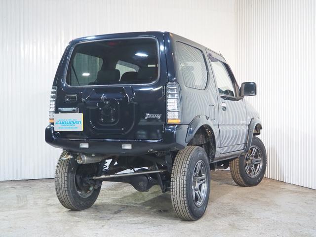 ジムニー ランドベンチャー　４ＷＤ　リフトアップ　５速マニュアル　社外マフラー　フロント・リア社外バンパー　オーバーフェンダー　スキッドプレート　ＨＩＤヘッドライト　フォグランプ　社外テール（56枚目）