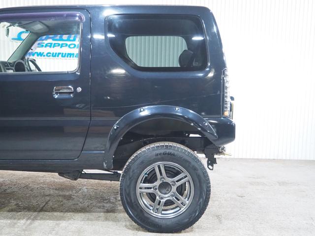 ジムニー ランドベンチャー　４ＷＤ　リフトアップ　５速マニュアル　社外マフラー　フロント・リア社外バンパー　オーバーフェンダー　スキッドプレート　ＨＩＤヘッドライト　フォグランプ　社外テール（65枚目）