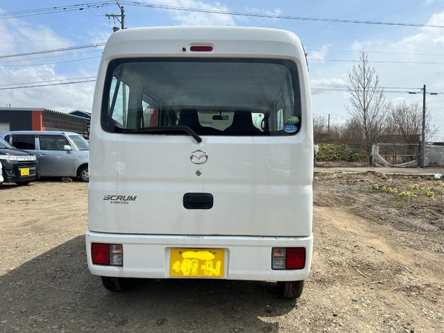 スクラム ＰＡ　ハイルーフ　４ＷＤ　ＡＴ　夏冬タイヤ　ワイパー　バイザー　切り替え４ＷＤ　レベライザー（8枚目）
