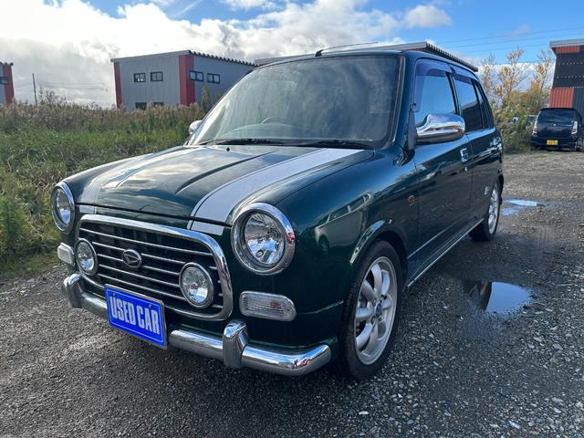 ミラジーノ ミニライトスペシャル　１５インチ　ミニライトホイール　ローダウン　ダウンサス社外センターマフラー　２本出し　バックカメラ　タイミングベルト交換済　夏冬タイヤ　ナビＴＶ　フォグランプ　革調シート　４ＷＤ（2枚目）